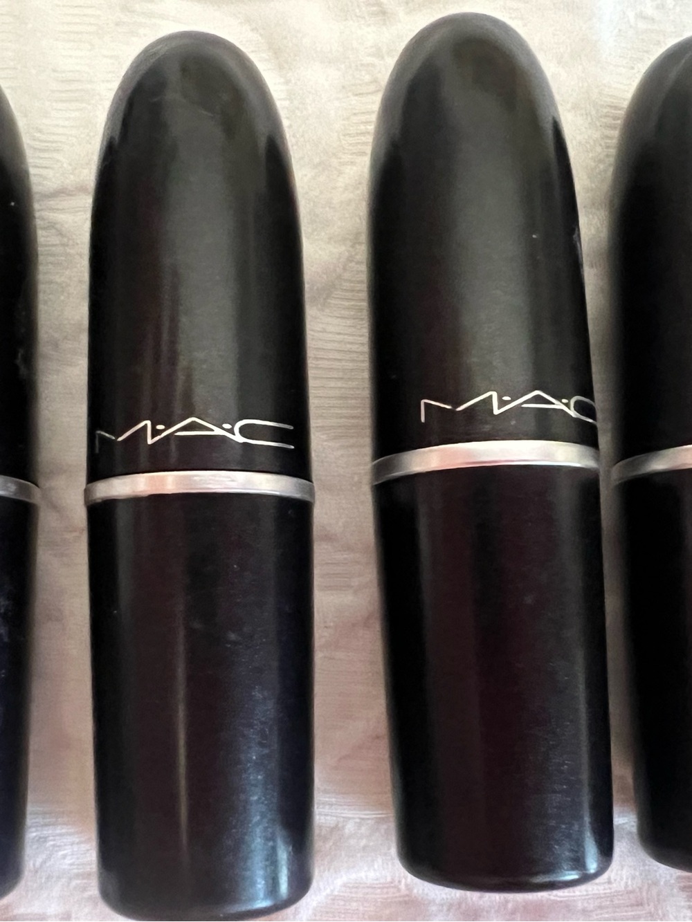 MAC Cosmetics Black Bullet Lipstick Tube (4) selling together